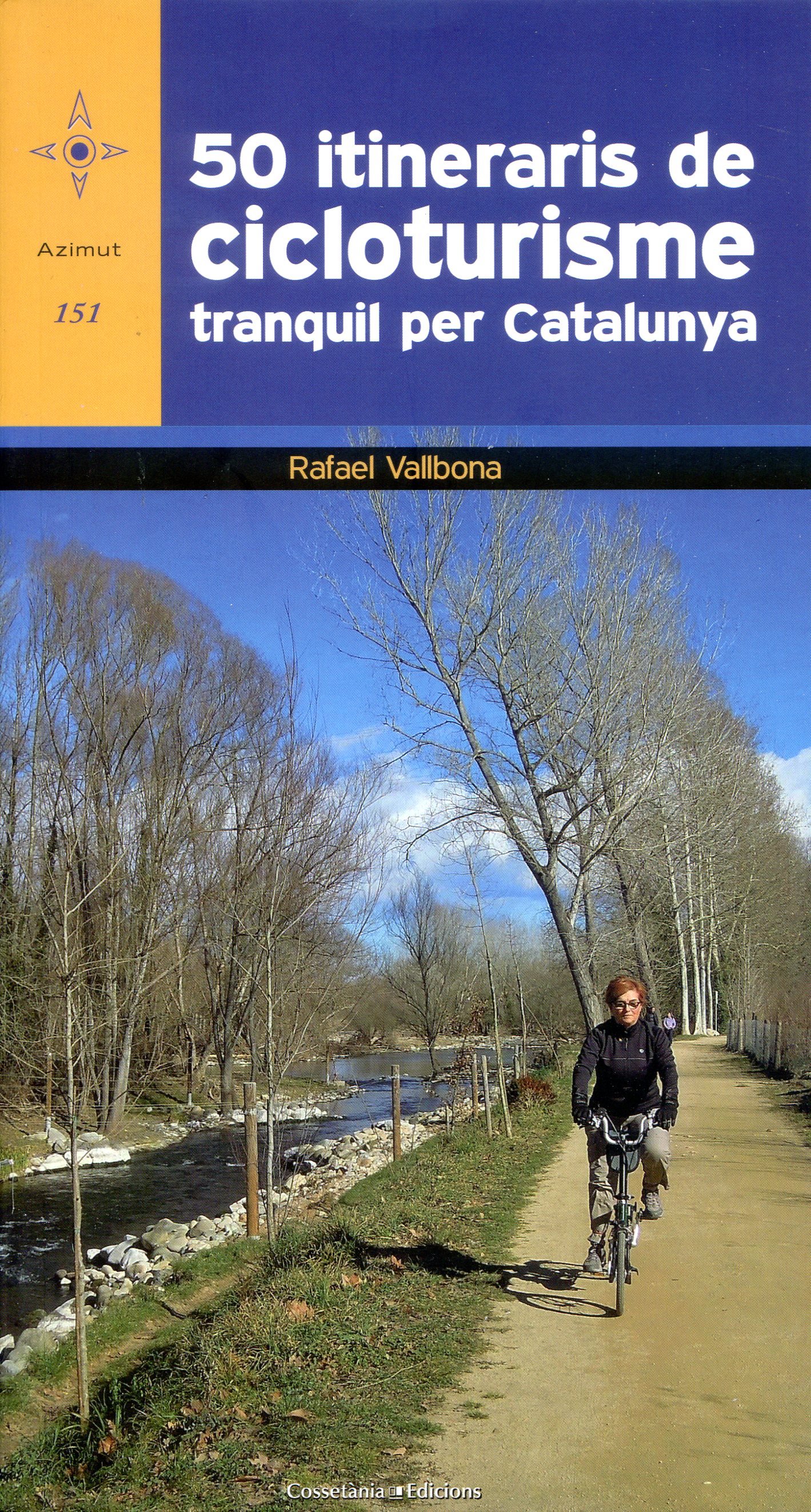 50 itineraris de cicloturisme tranquil per Catalunya - Portada